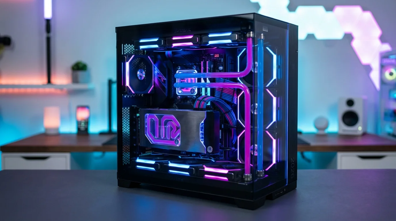 Configuration PC gamer haut de gamme assemblée par les équipes Grosbill