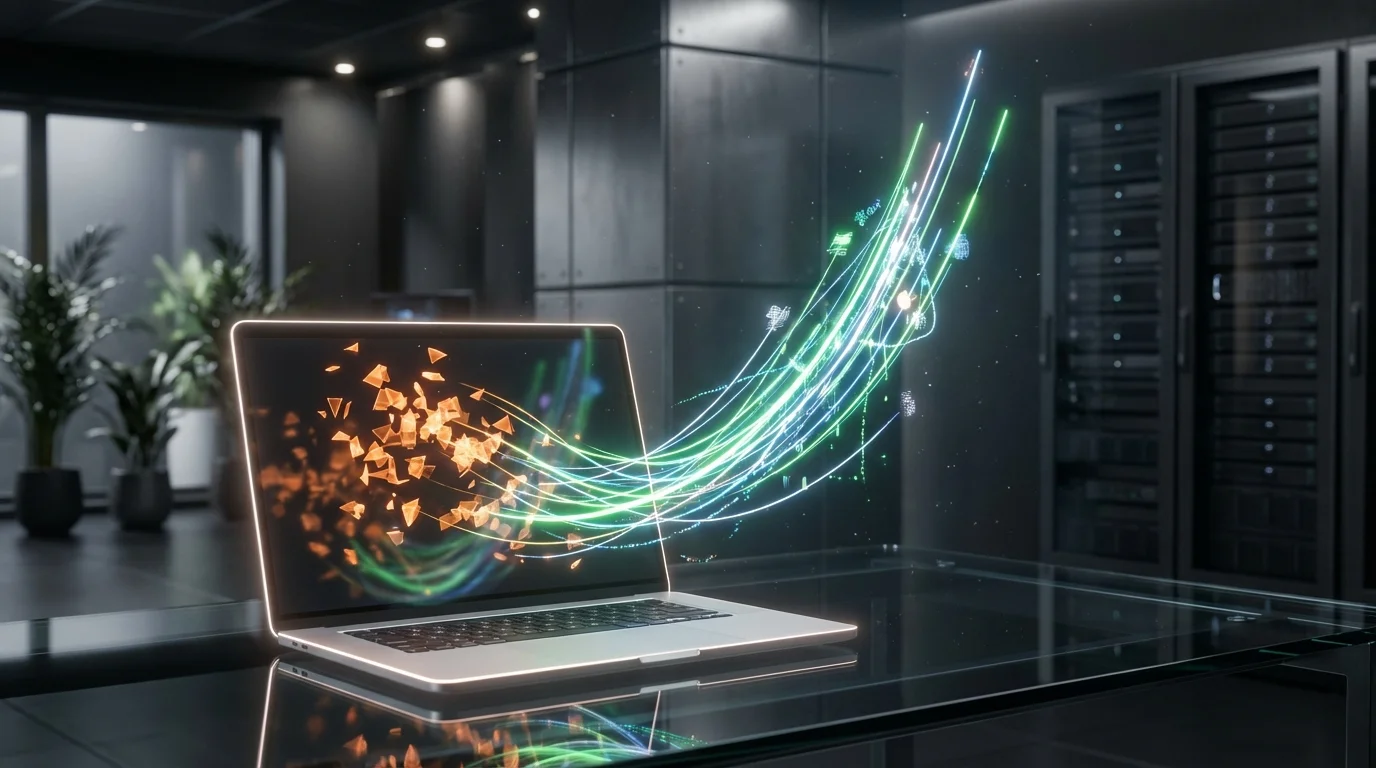 Graphique illustrant l'augmentation de la vitesse et de la stabilité d'un PC après utilisation de Driver Booster