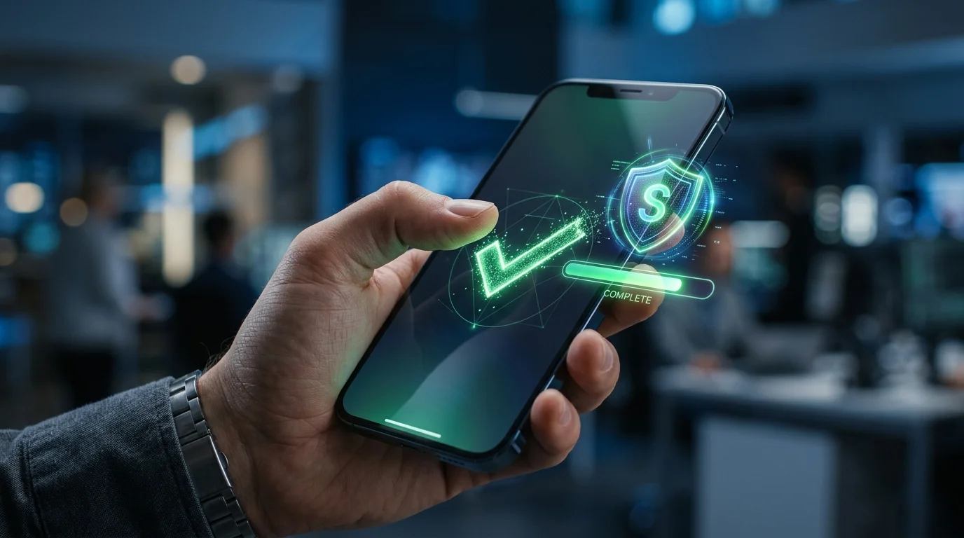 Vérification de sécurité lors d'un téléchargement d'application sur Uptodown