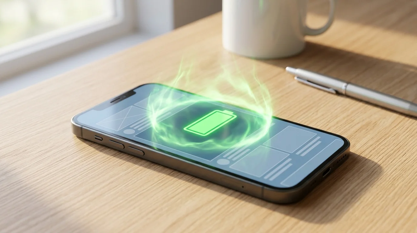 Graphique illustrant l'économie de batterie procurée par Facebook Lite