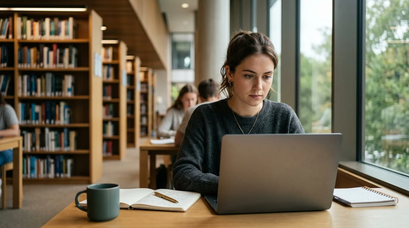 Capture d'écran de la plateforme Studocu montrant la recherche de cours optimisée pour les étudiants