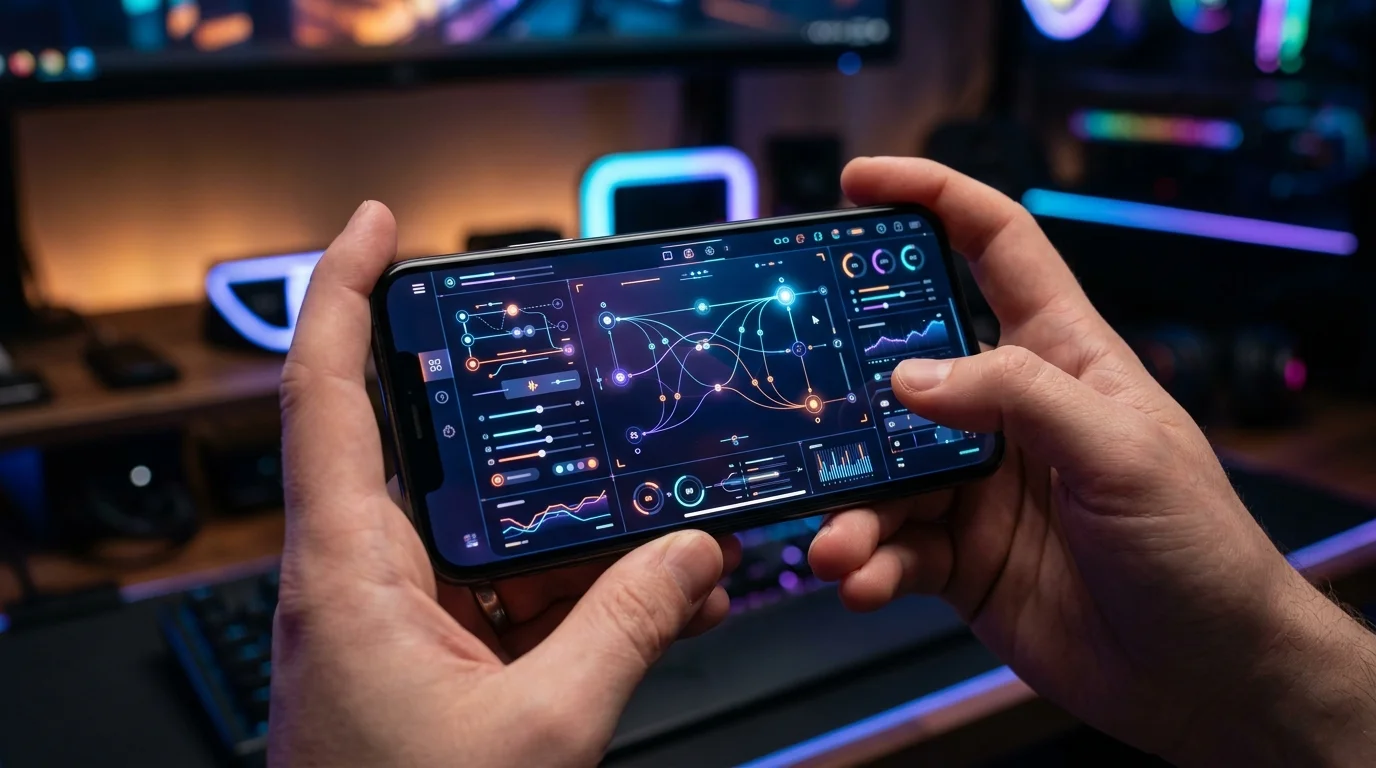 Interface de configuration du proxy sur téléphone pour améliorer votre expérience multijoueur