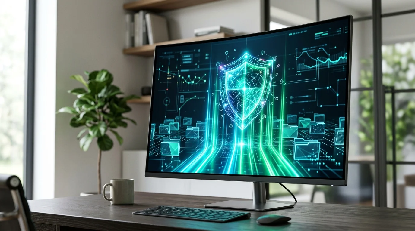 Fenêtre montrant le scan antivirus automatique lors du téléchargement d'un fichier via Nexus mods