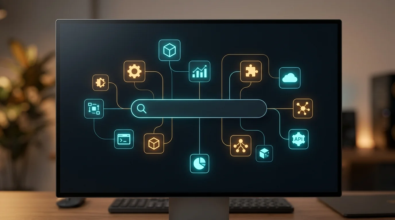 Capture d'écran du moteur de recherche intégré de qbittorrent avec les plugins activés en 2026