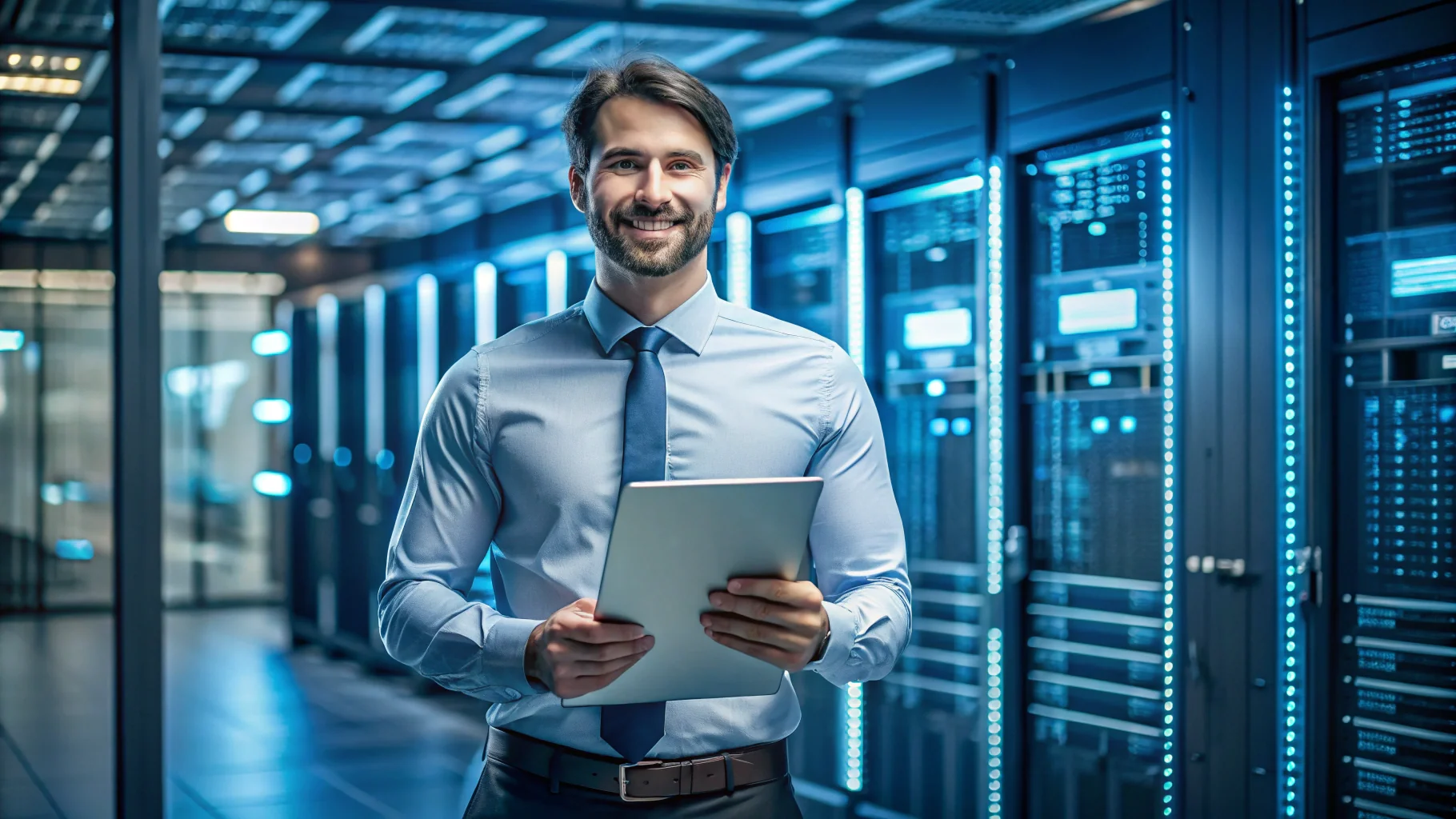 informaticien expert en dépannage présentant ses certifications Microsoft et Cisco