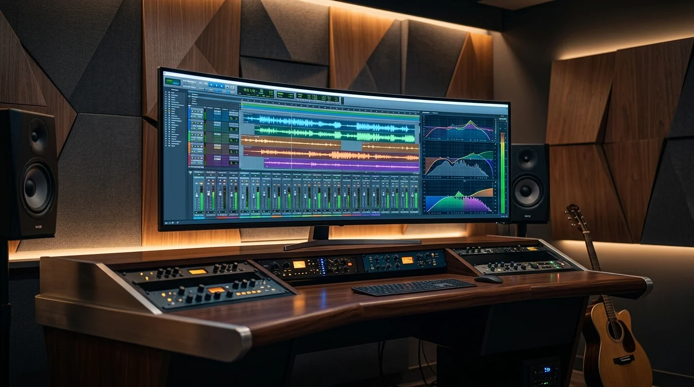 Interface de mixage optimisée sur Reaper avec routing avancé pour un flux de travail professionnel