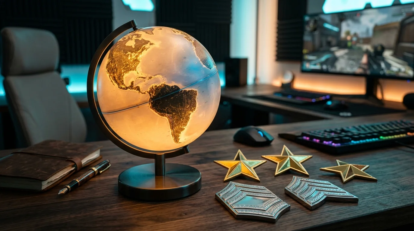 Guide explicatif pour comprendre les étoiles et galons sur geoguessr gratuit en multijoueur