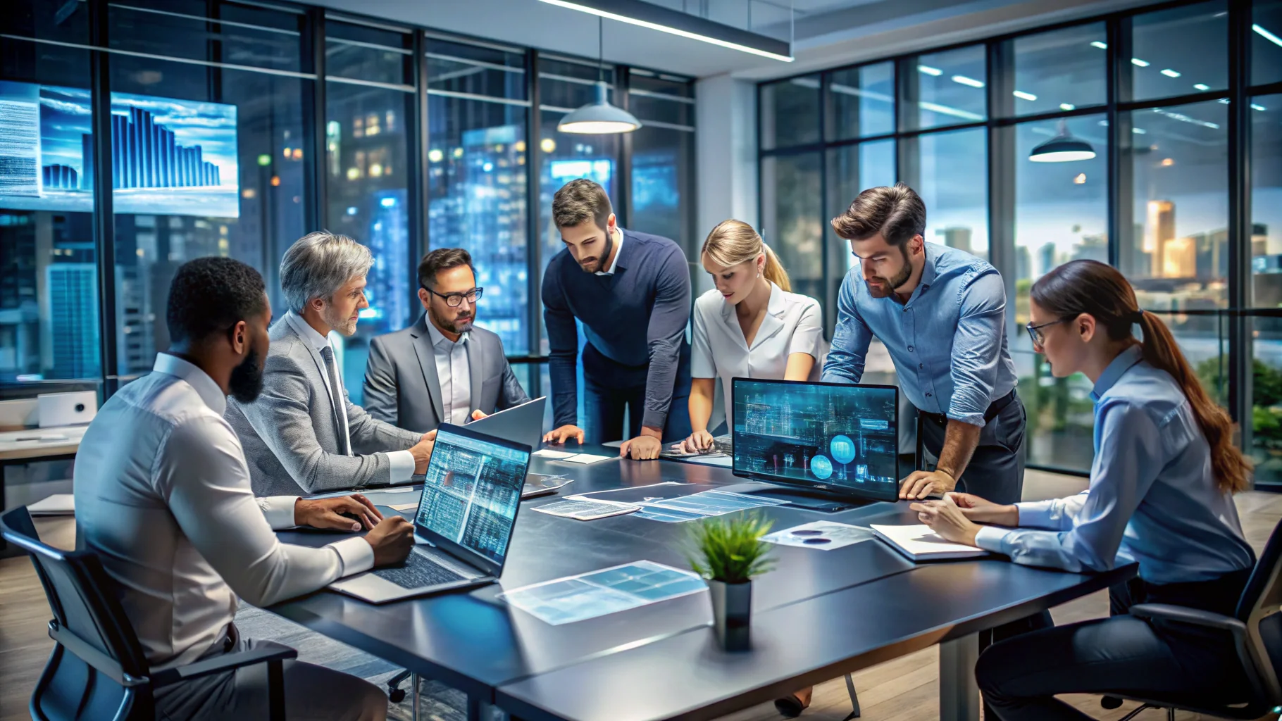 tendance hightech webzine - équipe de rédacteurs experts analysant les dernières innovations technologiques pour webzine spécialisé
