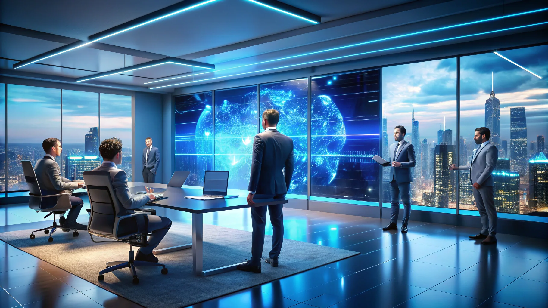 tendance hightech webzine - intelligence artificielle générative multimodale transformant les environnements professionnels