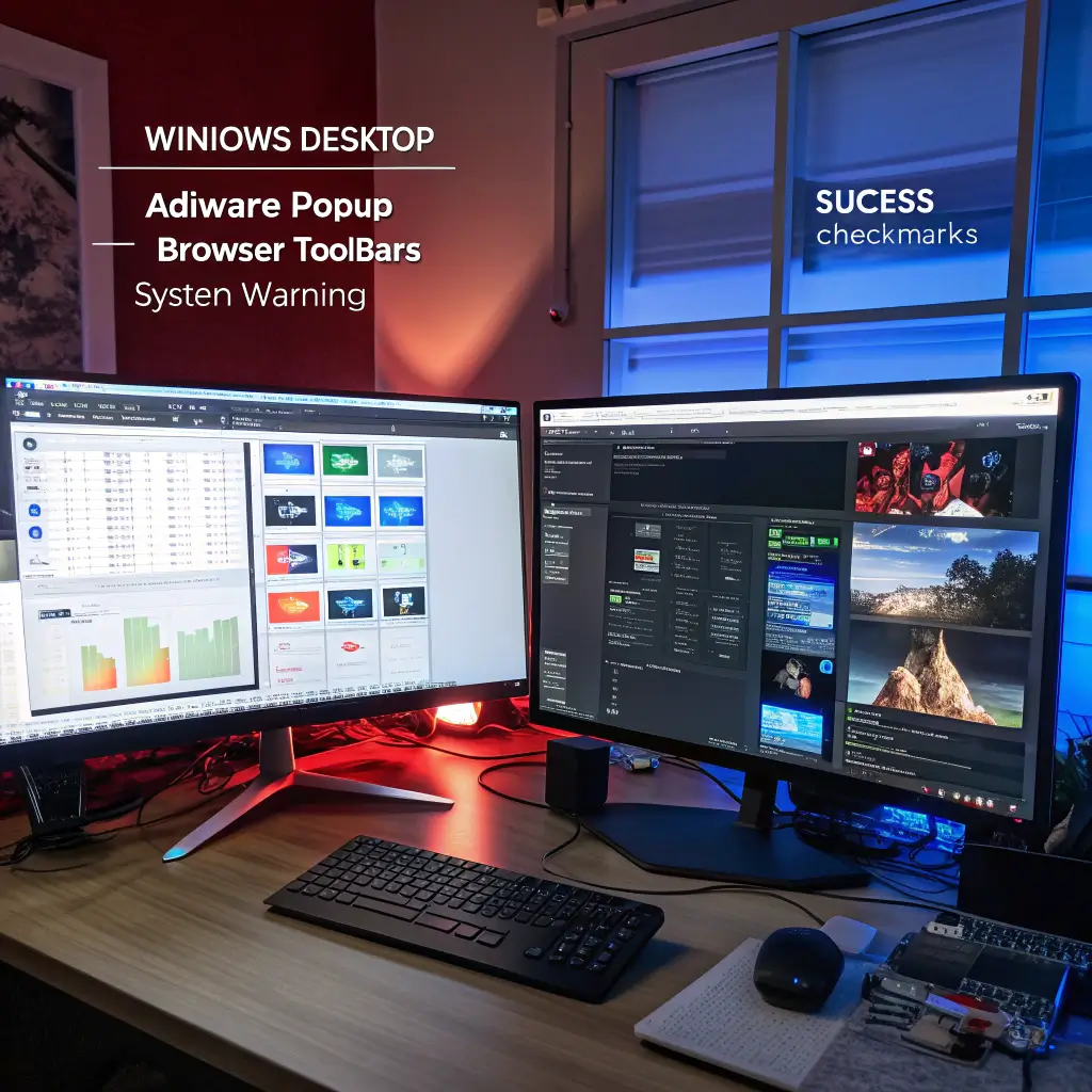 Résolution erreurs AdwCleaner - PUA Win32 Presenoker et conflits logiciels