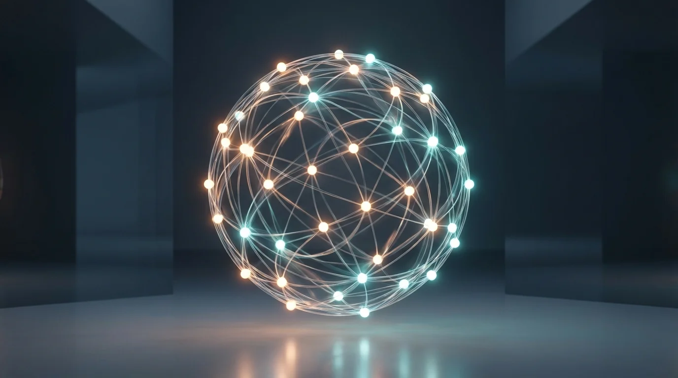 Illustration conceptuelle de l'intelligence artificielle assistant une encyclopédie collaborative en ligne