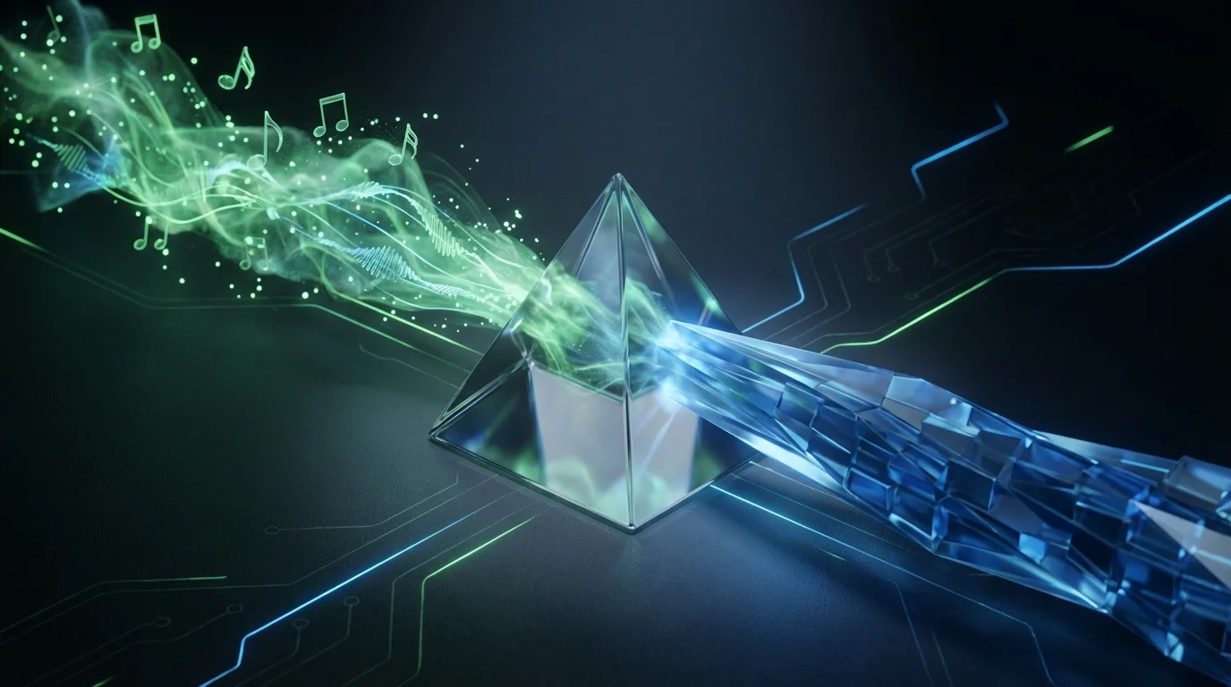 Schéma explicatif du fonctionnement d'un convertisseur Spotify MP3 préservant la qualité audio