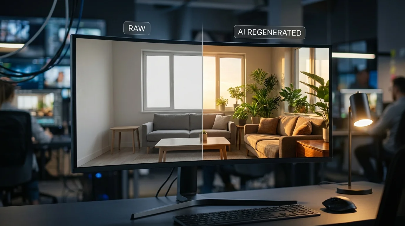 Comparaison entre une photo originale et sa modification par prompt ChatGPT montrant la régénération