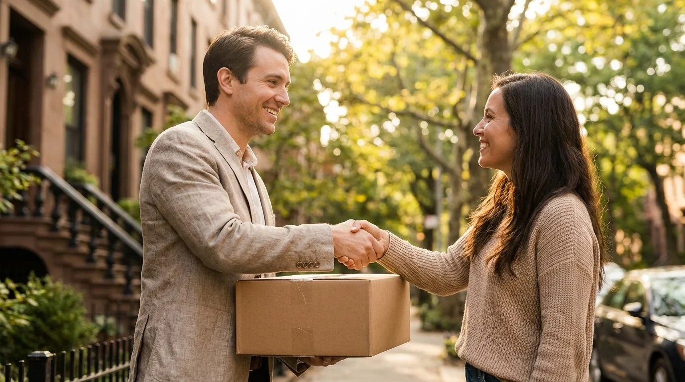 Échange réussi entre deux particuliers grâce à une annonce optimisée sur Gtrouve
